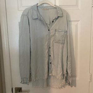 urban daisy denim shirt